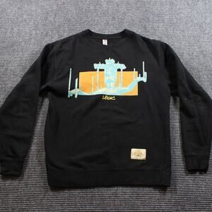 Logic Sweatshirt Men's Medium Black Crewneck No Pressure
